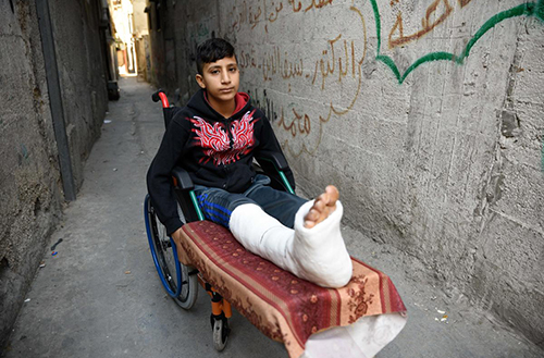 Tusentals barn har skadats – barnens egna berättelser inifrån skräcken och terrorns Gaza